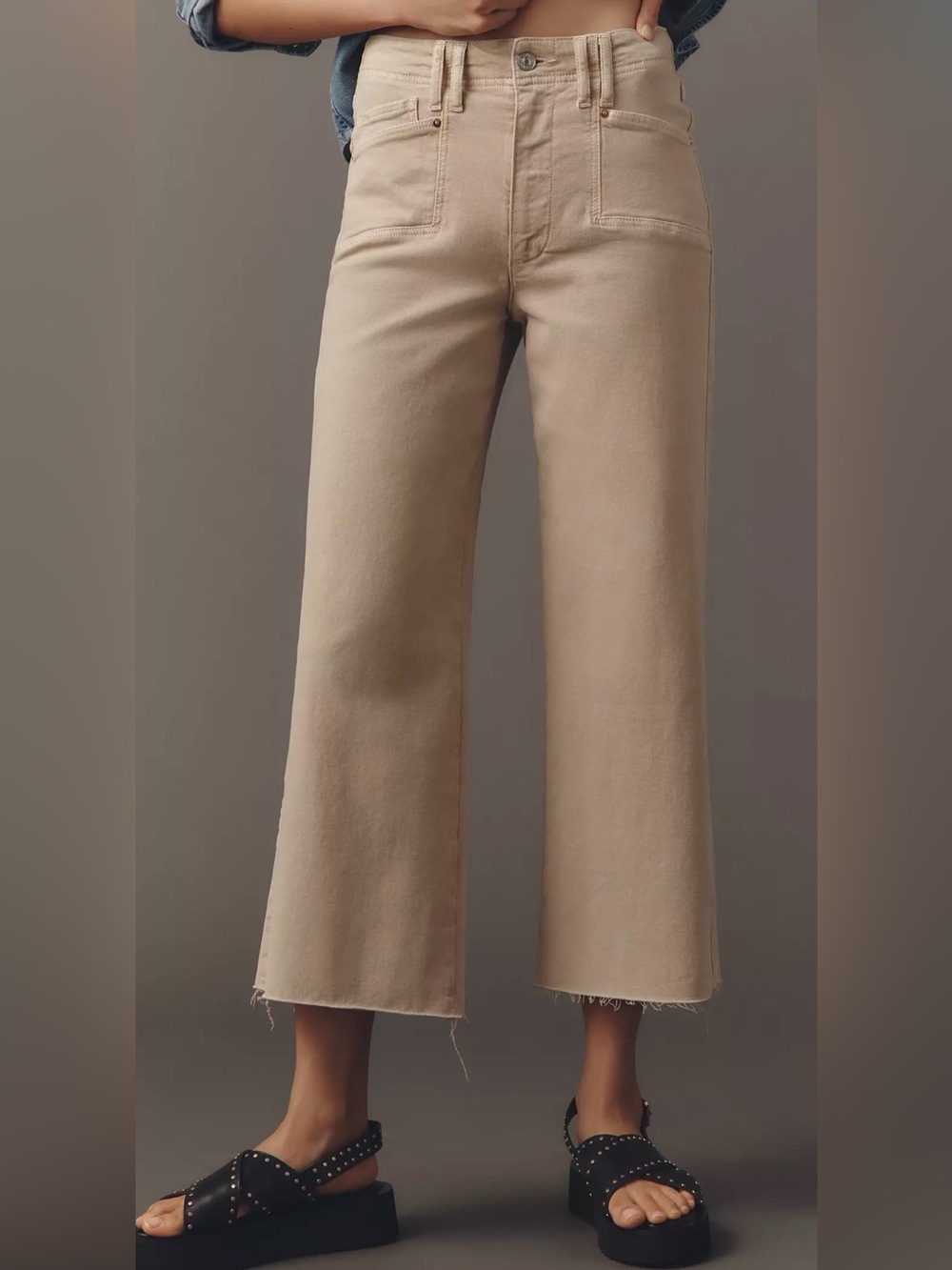 Paige Anessa Wide Leg Jeans